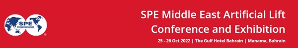 SPE Middle East Artificial Lift Conference and Exhibition 2022